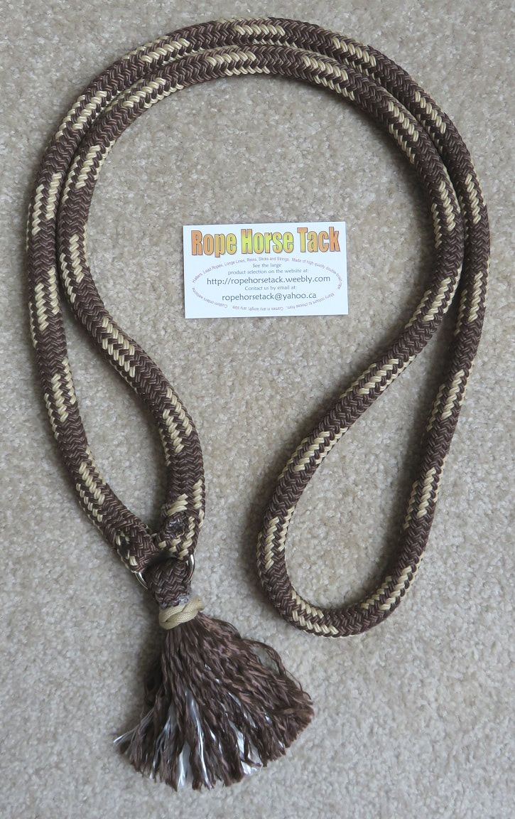 USA collana anello Neck anello Rope Lasso Ring Neck Rope neckrope in nylon di Thor Equine 